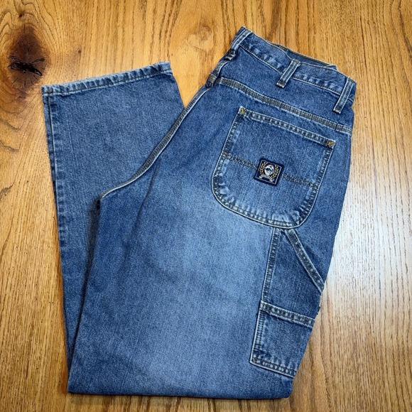 Cinch Other - Cinch Jeans Mens 34x32 Blue Label Loose Fit Carpenter Denim Mid Rise